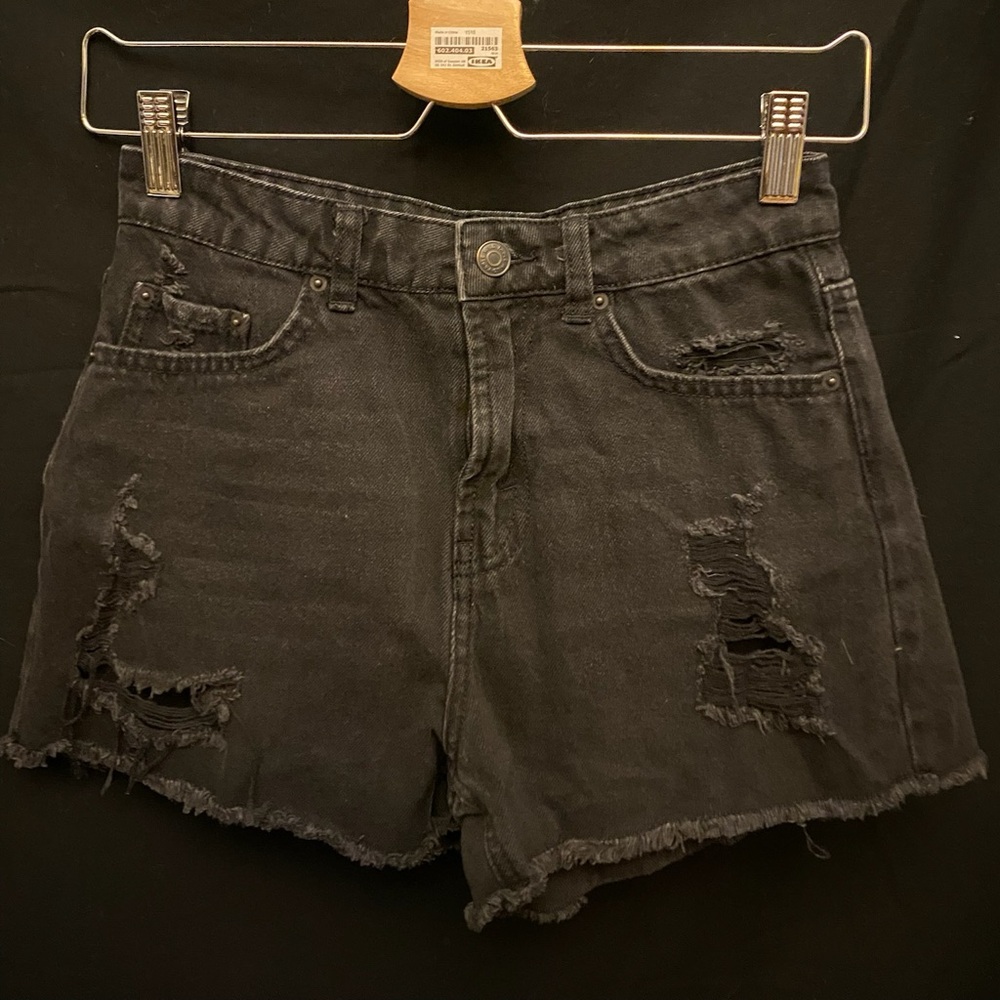 Wild fable black jean shorts